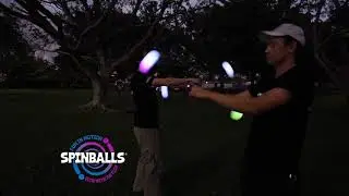 Spinballs LED Glow Poi (Color Changing) by Fun in Motion