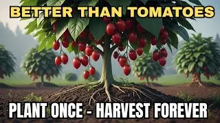 Сорт помидоров Better Than Tomatoes плодоносит круглый год, хранится 6 месяцев и не требует перес...