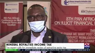 Mineral Royalties Income Tax: Expert calls for immediate review of extractive sector tax (10-11-20)
