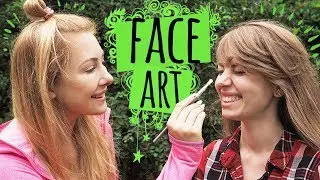 Malowanie na twarzy 🎨 FACE ART z Madeline Gavi