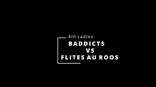 Altona Veterans 2021 | A4 | Baddicts VS Flites AU Roos | 4th Ladies