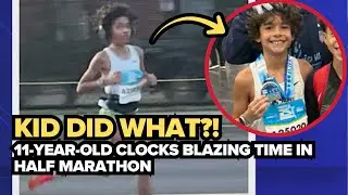 11-year-old reportedly sets world record in Houston Half Marathon