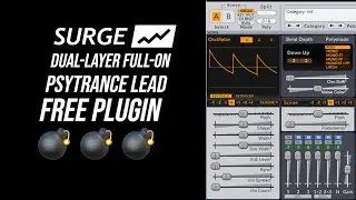 Layered Full-On Psytrance Leads with Vember Audio Surge (FREE Plugin!)