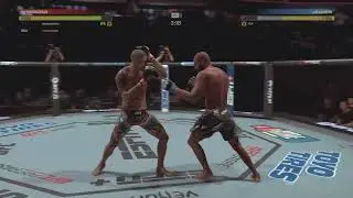 EA SPORTS UFC 5 Pereira body kick combo KO