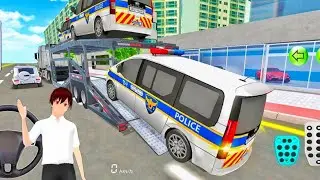 3D Driving Class | New Police Van Cars Transport | Android games 