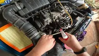 Como limpar o carburador sujo de óleo por fora, sem desmontar (passo a passo)
