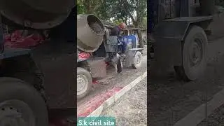 mixture machine #construction #civilengineering #home