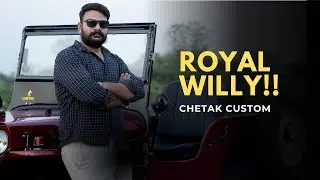 TODAY COMPLIT MODIFIED WILLYS / JEEP /CJ3B/ CJ3A/OFF ROAD JEEP CHETAK CUSTOM 8290129360