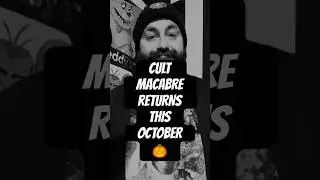 Cult Macabre RETURNS this #October 🎃 #spooky #halloween #horror