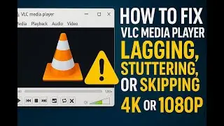 How to Fix VLC Media Player Lagging, Stuttering or Skipping when playing 4k or 1080p HD Videos