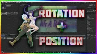 Tutorial After Effect AMV Rotation + Position Transition
