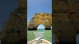 We visited the Golden coast in the Algarve in Portugal. We did a boat tour of the Benagil caves.