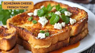 Schezwan Cheese French Toast Recipe | SMB Recipes