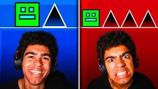 Я пытался попасть в случайные приключения (Geometry Dash)