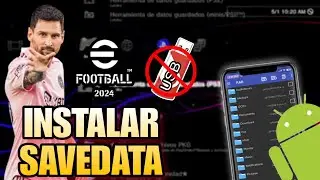 como INSTALAR en PS3 un savedata para el eFootball 24 utilizando el CELULAR