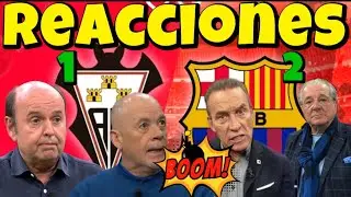 Las mejores reacciones y lloros al Albacete 1 Barça 2 copa del rey 