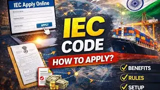 Import Export Code (IEC) Registration Explained | How to Apply IEC Online