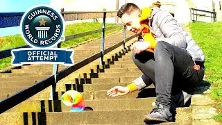 Most Steps Decended By A Slinky - WORLD RECORD
