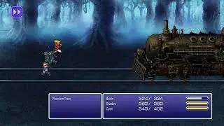 FINAL FANTASY VI Ghost Train Fight with Meteor Strike