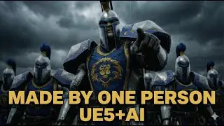 Not Titans, But Us. A Solo UE5 Warcraft Film for the 