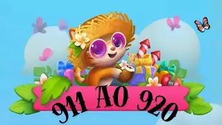 Pet Rescue Saga nivel 911 ao 920 sem booster.