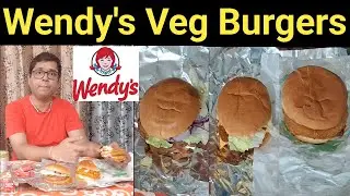 Wendy's Burger | Spicy Paneer Deluxe Burger | Cheese Blast Spicy Paneer Burger | Veggienator Burger