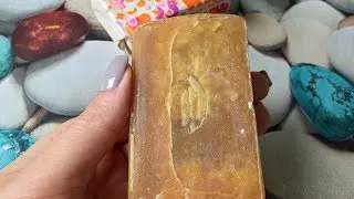 Cutting DRY old soviet soap CHILD | ASMR Soap Carving (NO TALKING) | Relaxing Sounds
