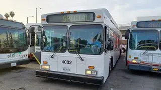 LA Charter Bus Lines 2001 New Flyer C40LF #4002