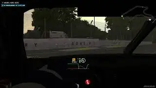 iRacing Aston Martin Vantage GT3 EVO at Adelaide Street Circuit FREE SETUP