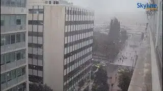 ❄️Greece covered in snow! Watch this snowfall live from Athens!