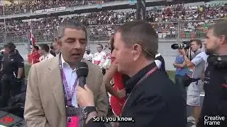 Formula 1 Reacts with Mr. Bean | Rowan Atkinson Interview