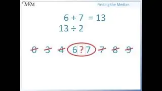 How to Find the Median with an Even Amount of Numbers
