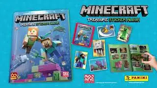Minecraft Treasure Sticker Album