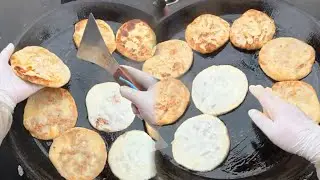🔴 Live🔴Set up a stall and sell 1,000 scallion pancakes every day!