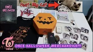 트와이스 TWICE Once Halloween Merchandise (ft. My Cat)