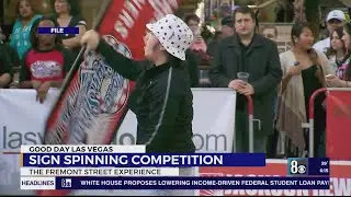 Seeking to be the best sign spinner in the world