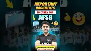 What to Carry for AFSB | AFSB Interview 2025 जरूरी Documents की पूरी List - MKC #afcat2/2025 #afsb