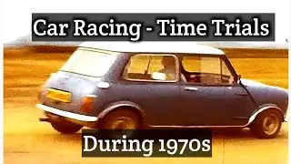 Reliving the Thrill: 1970s Car Racing Time Trials Highlights - Digitised Cine Film