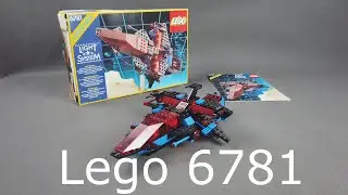 LEGO 6781 SP-Striker Space Police 9V system light system lego 100% Complete vintage Lego