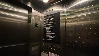 Epic Motor: Otis Modded Traction Elevator A at the National Aquarium, Baltimore MD