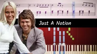 ABBA - Just A Notion - ACCURATE Piano Tutorial + SHEETS