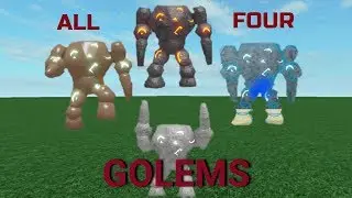 [WIZARD SIMULATOR] All Four Golems Locations