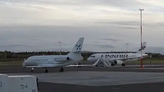 Air Alsie Dassault Falcon 2000XLS OY-GFS at Tampere-Pirkkala