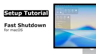 I build Fast Shutdown for Mac ⚡ One-Click Shutdown (Setup + macOS Widget)