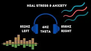 LOW 6 Hz Theta Waves, SLEEPING Music, Fall into Deep Sleep INSTANTLY, Heal Stress & Anxiety