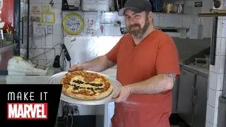 Make It Marvel: Iron Man Pizza