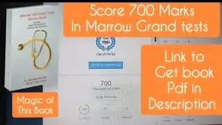 Score 700 Marks in Marrow Grand tests for NEET PG and INICET 