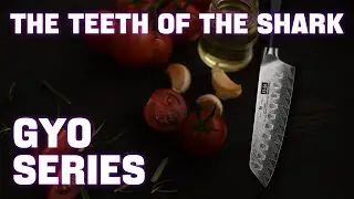 Damascus Santoku Knife 7