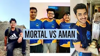 Mortal vs Aman 1v1 Friendly TDM | Aman telling about daily practice