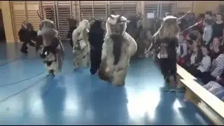 Krampus an der NMS Saalfelden Bahnhof